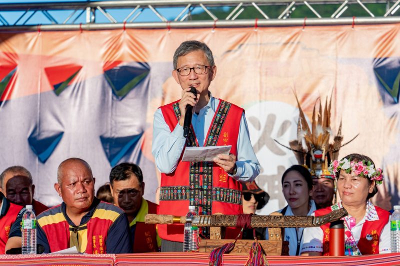 桃園市撒奇萊雅族火神祭 副市長王明鉅出席